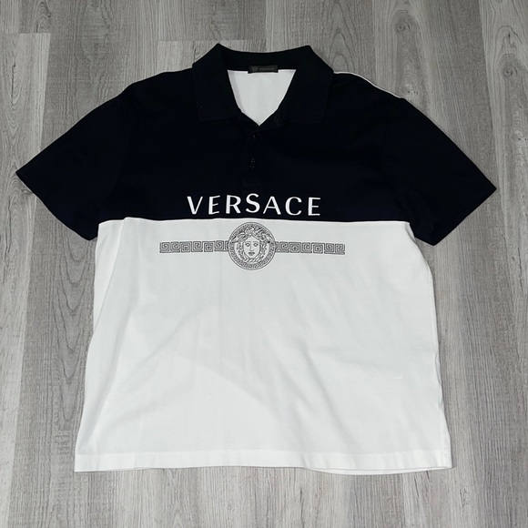 Versace Shirts Men Versace Polo Shirt Poshmark